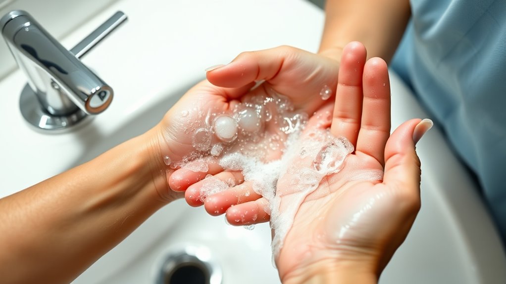 proper handwashing and hygiene