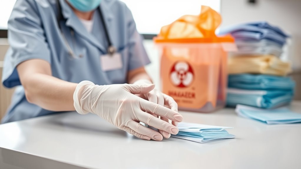 proper ppe use and disposal
