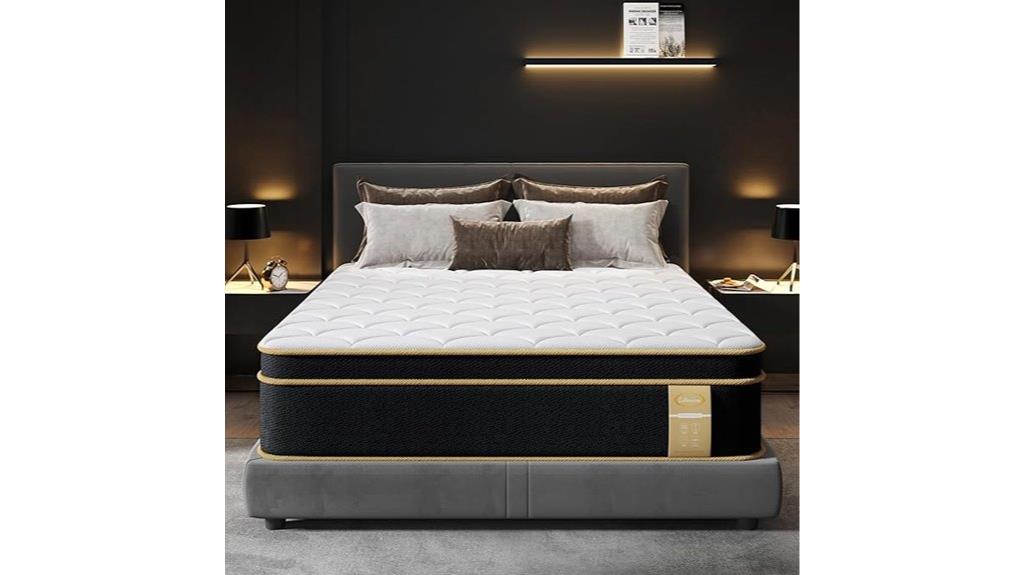 queen hybrid foam mattress