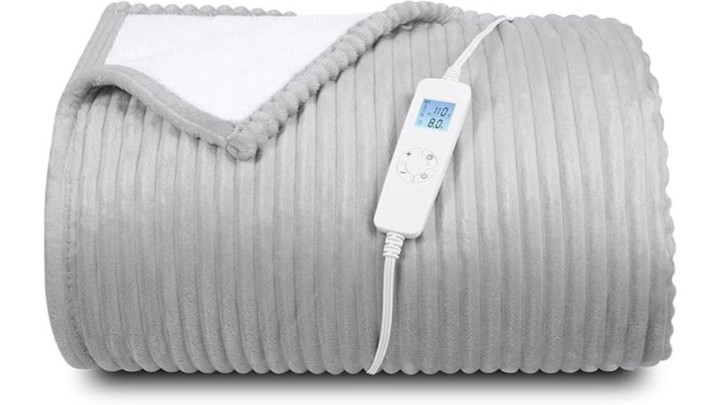 queen size heated blanket