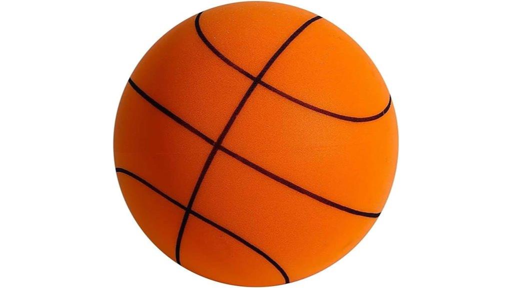 quiet indoor basketball dribble