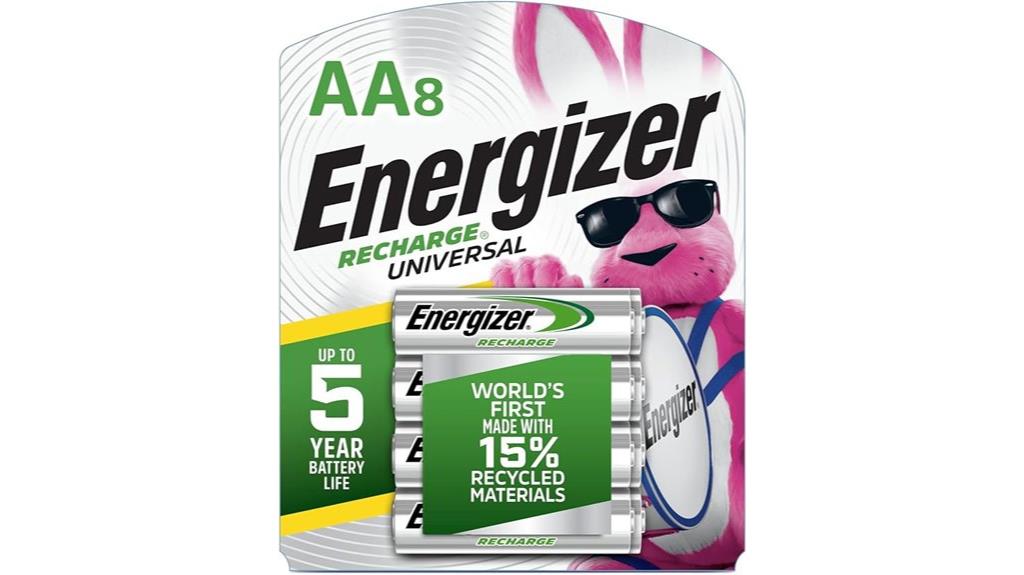 rechargeable aa batteries pack