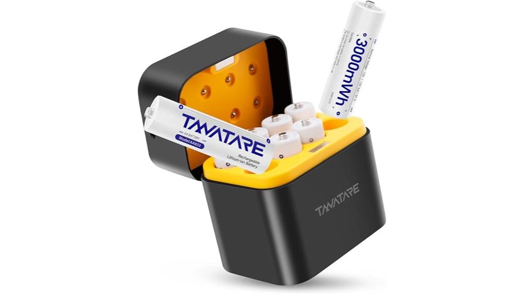 rechargeable aa battery pack