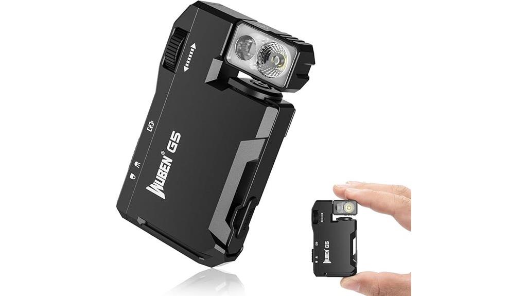 rechargeable compact portable light