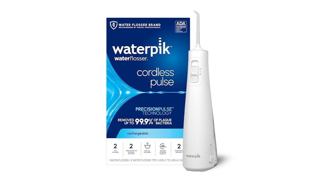 rechargeable cordless water flosser