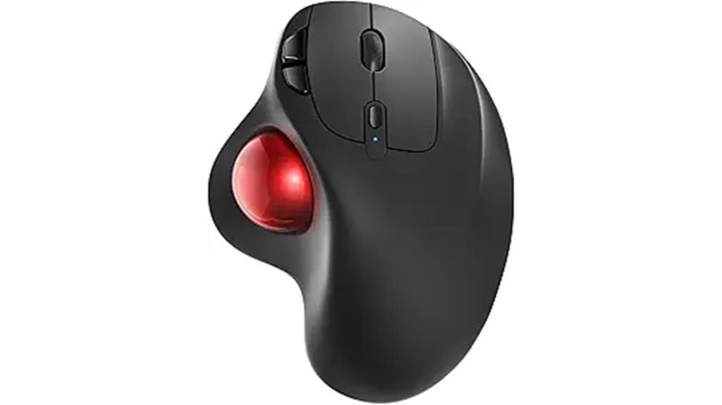 rechargeable ergonomic wireless mouse