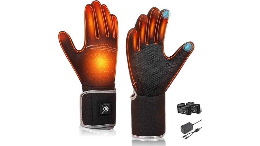 rechargeable heated glove liners