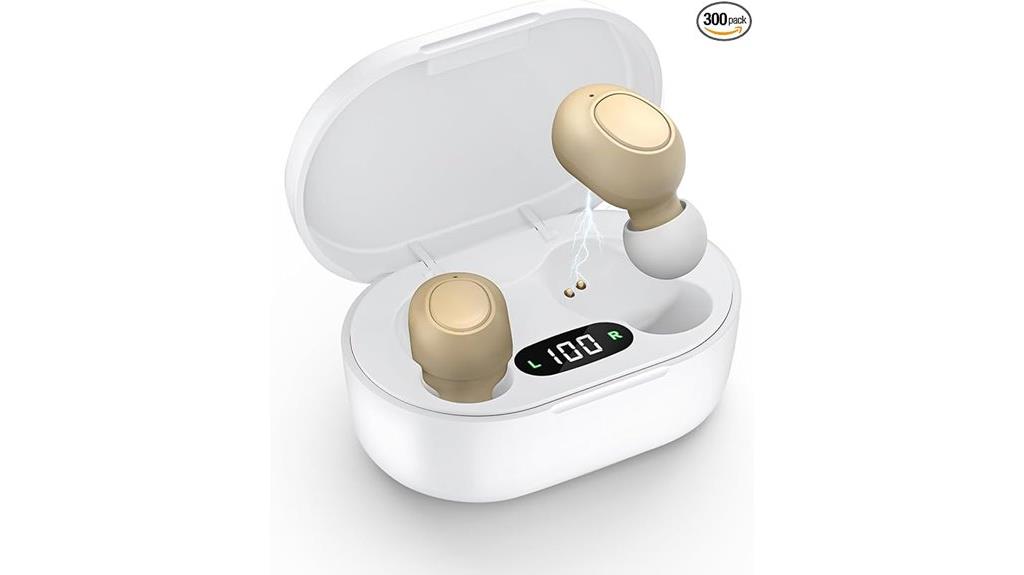 rechargeable noise canceling hearing aids