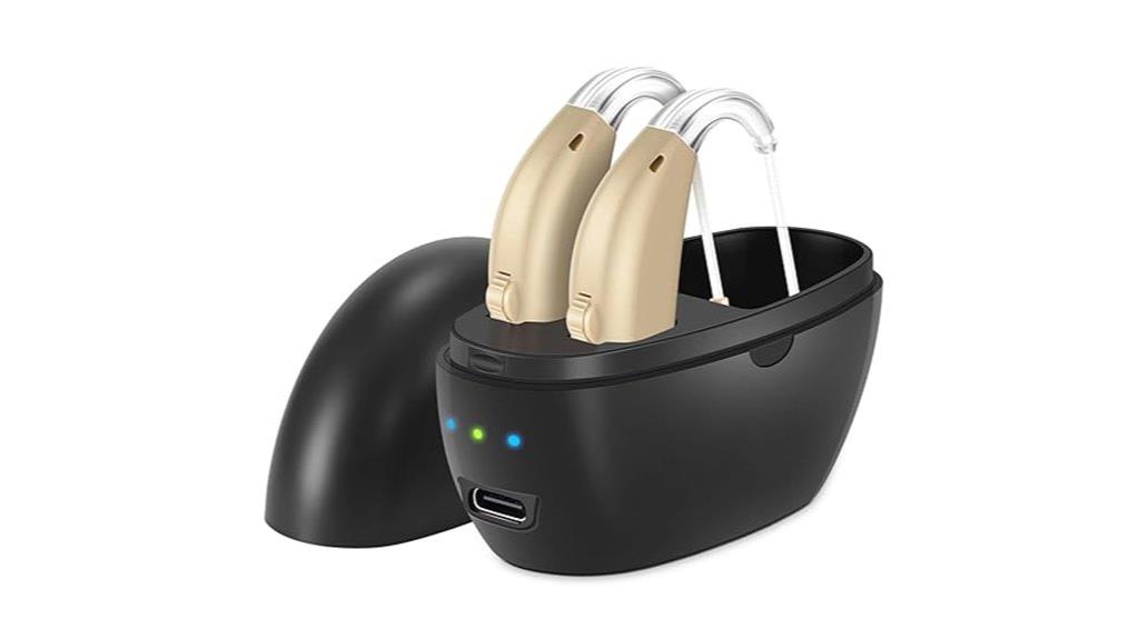 rechargeable noise cancelling hearing aids
