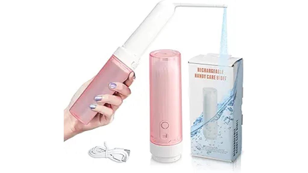 rechargeable portable bidet