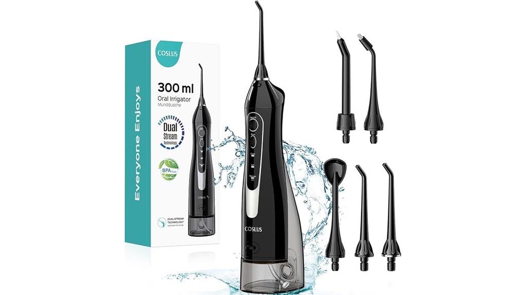 rechargeable portable water flosser