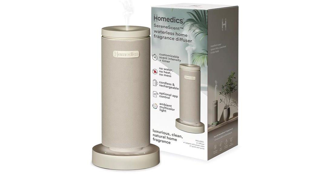 rechargeable waterless diffuser