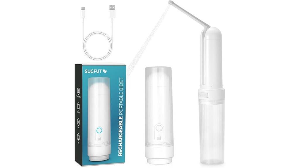 rechargeable waterproof adjustable bidet