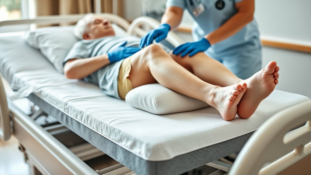 regular repositioning prevents pressure ulcers