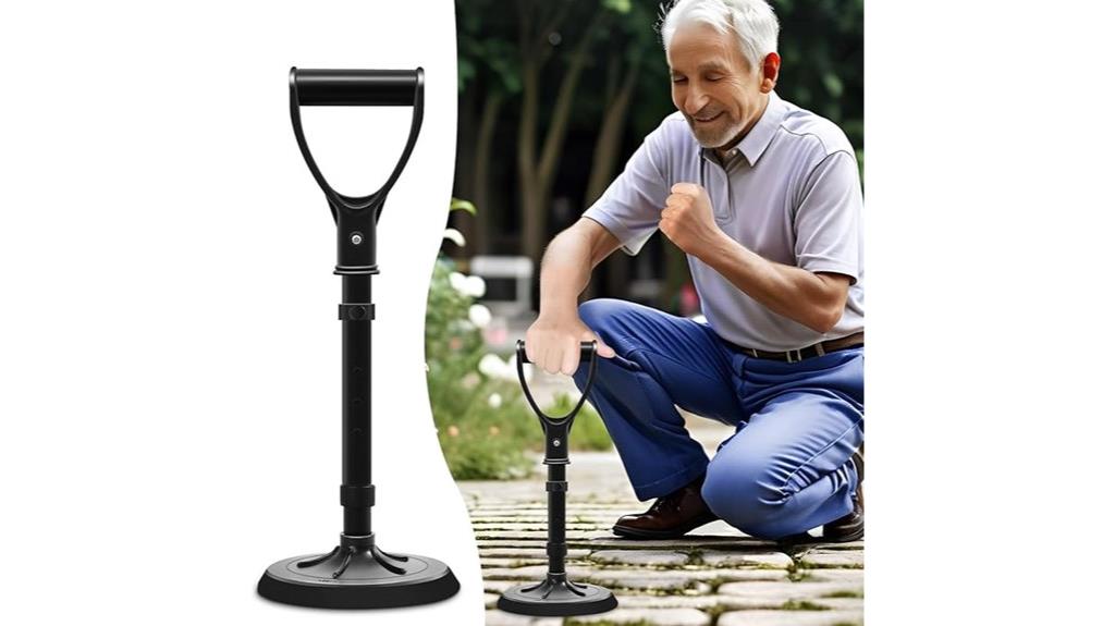 reinforced portable standing aid