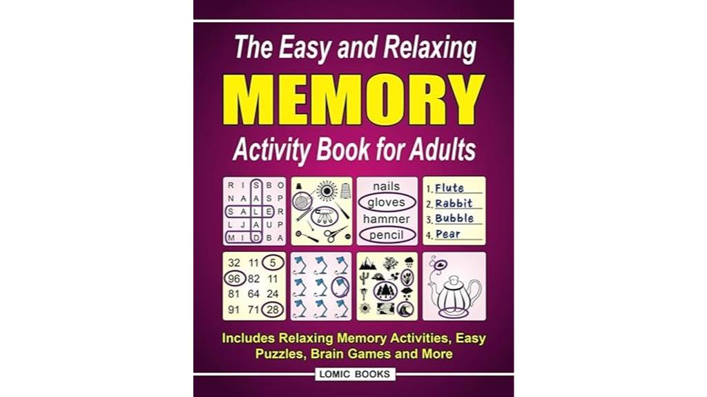 relaxing adult memory activity