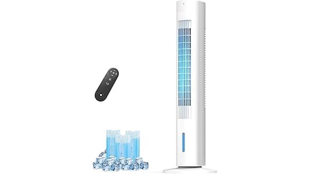 remote controlled oscillating cooler