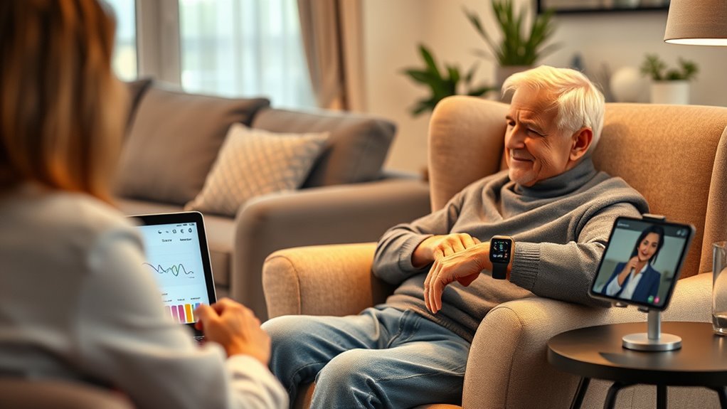 remote health safety monitoring