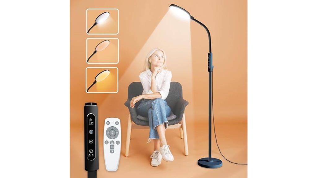 remote touch control lamp