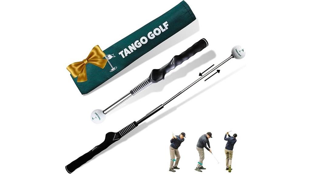retractable right hand golf trainer