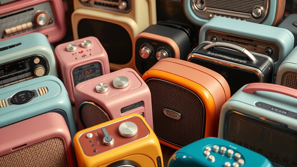 retro bluetooth speakers list