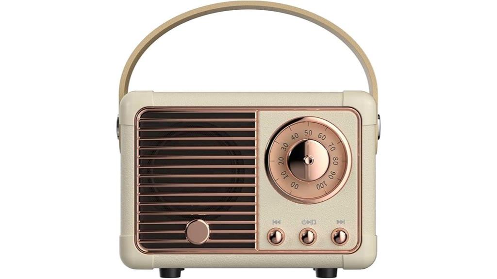retro portable wireless speaker