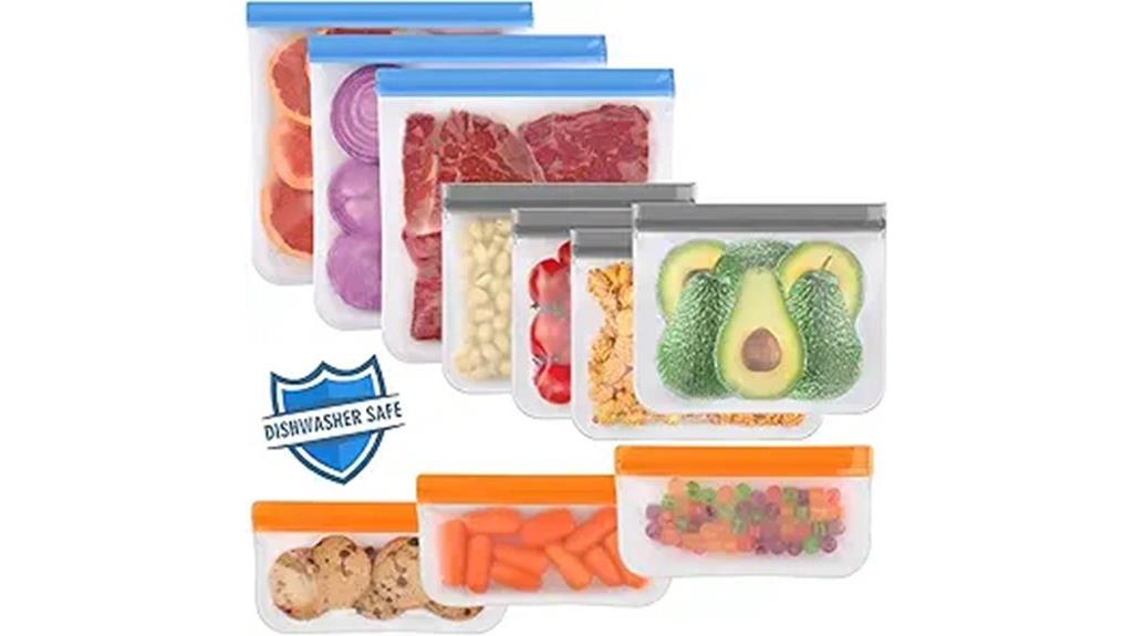 reusable dishwasher safe bags