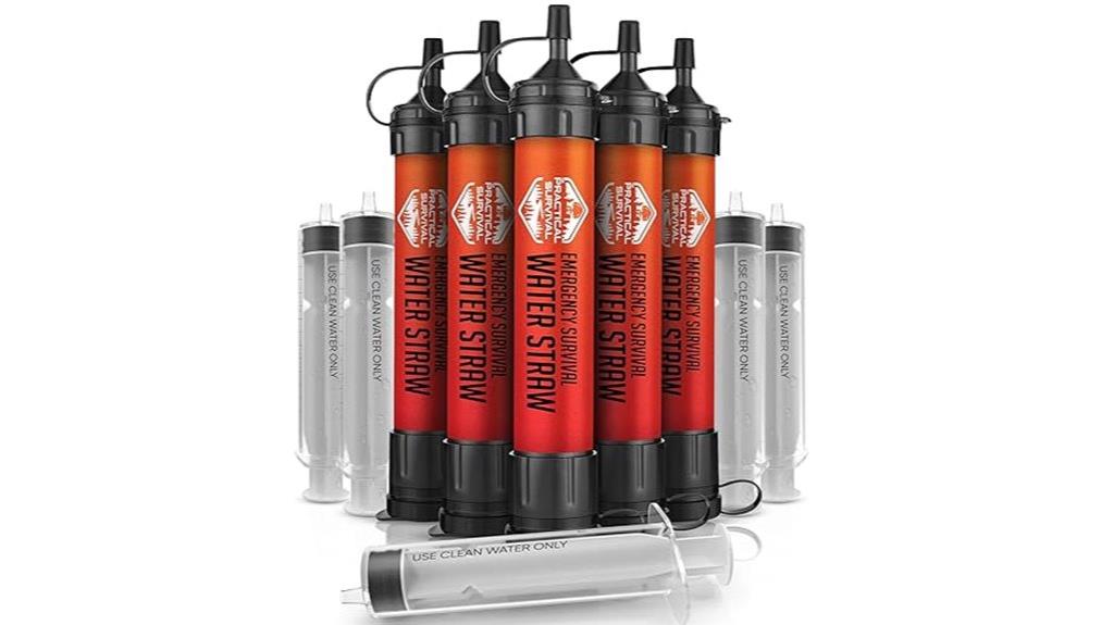reusable high capacity water filters