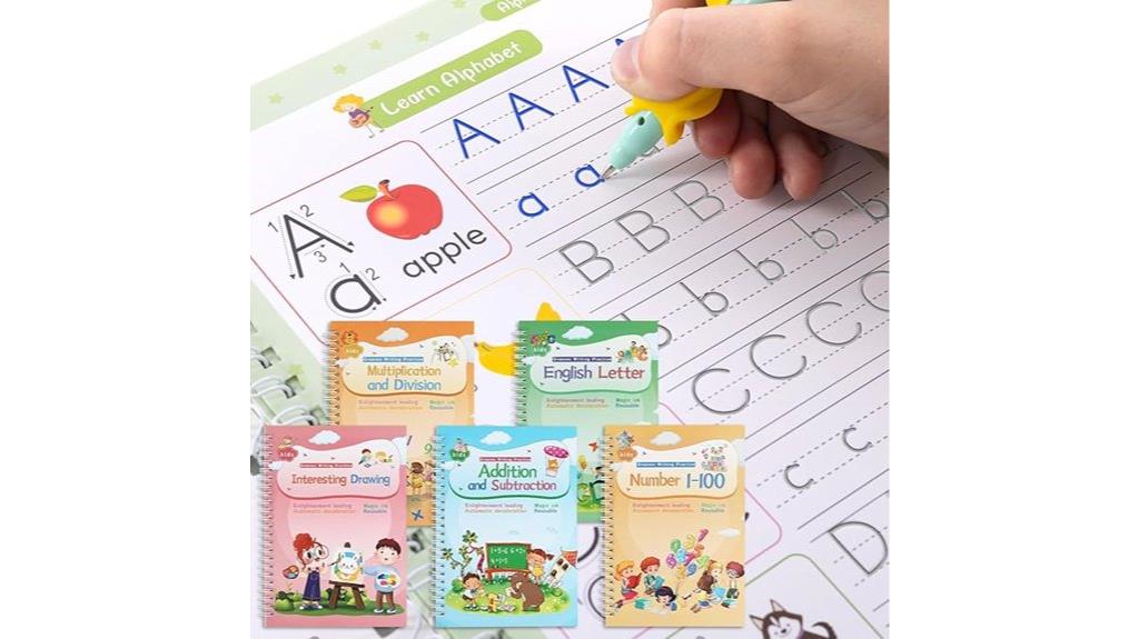 reusable kids handwriting workbooks
