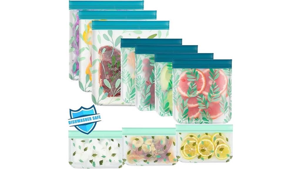 reusable peva storage bags