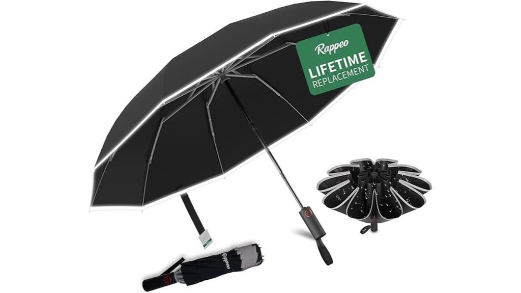reverse fold windproof safety