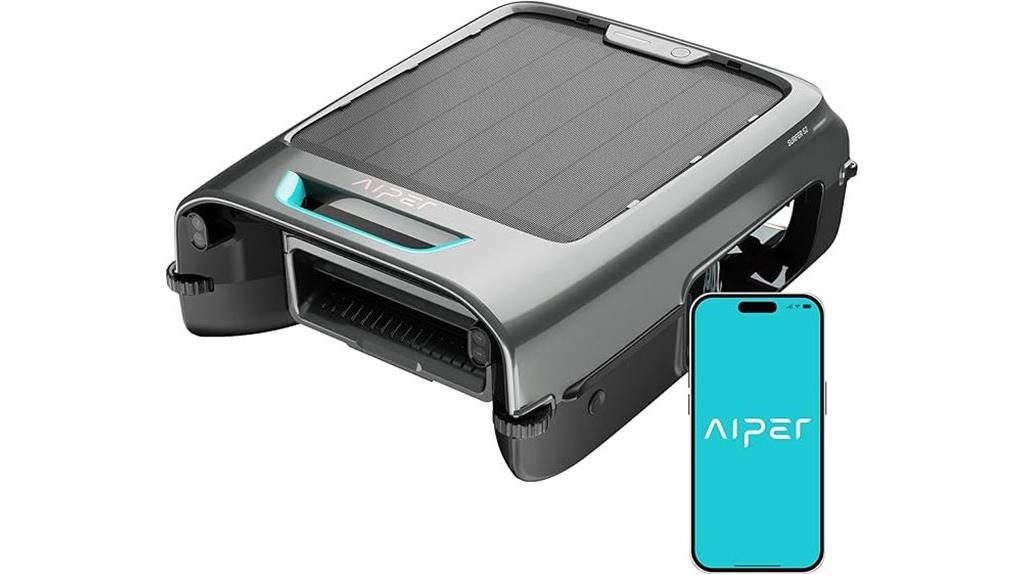 robotic pool skimmer with app