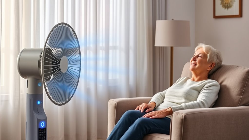 safe adjustable portable fans