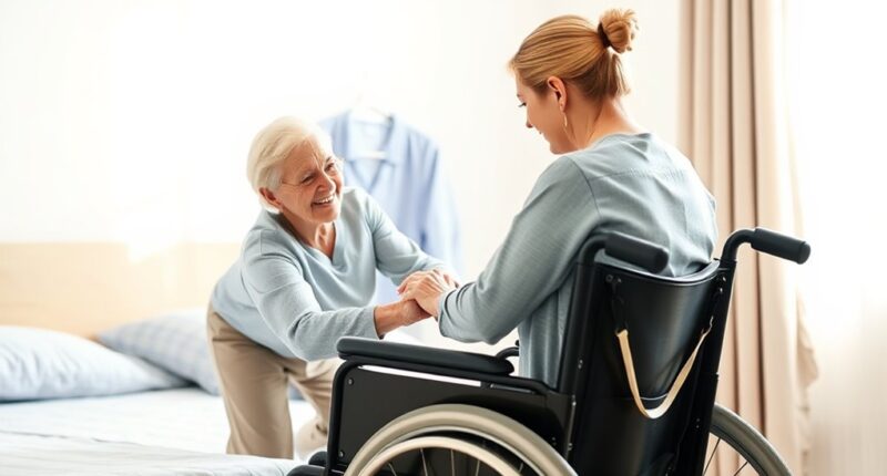 safe bed to wheelchair transfers
