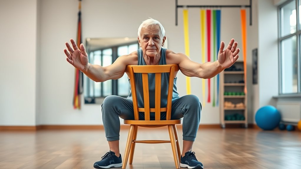 safe proper chair squat technique