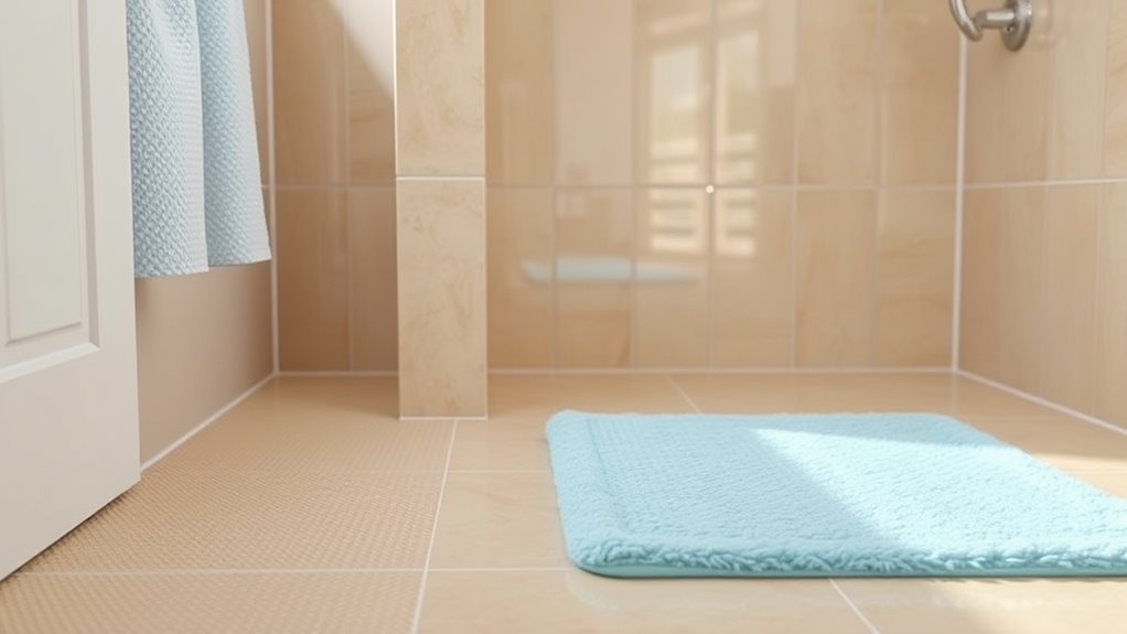 safe slip resistant bathroom flooring