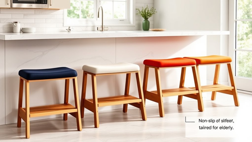 safe stylish kitchen steps