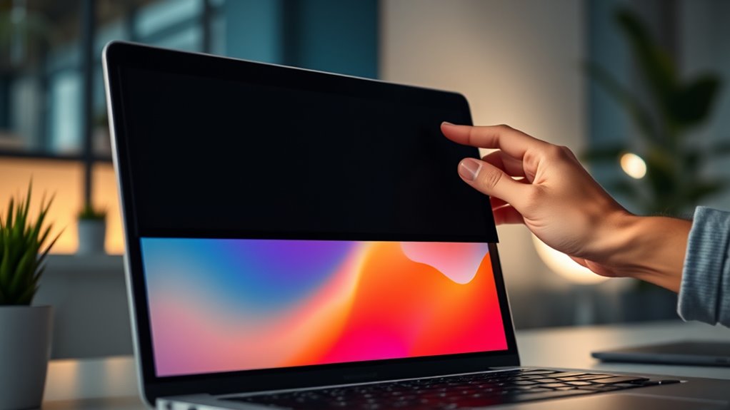 screen size clarity privacy