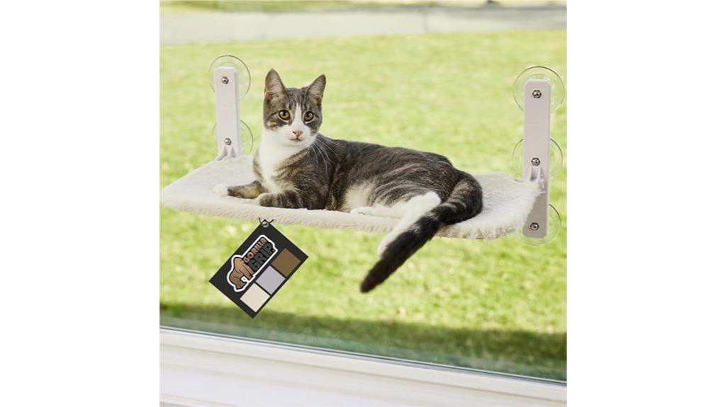 secure cat window perch