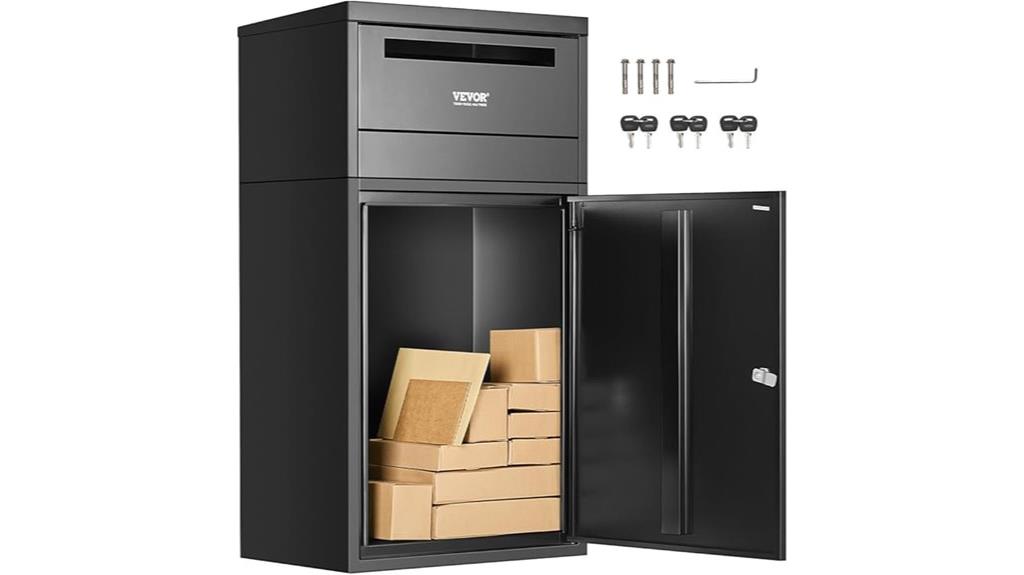 secure outdoor parcel container