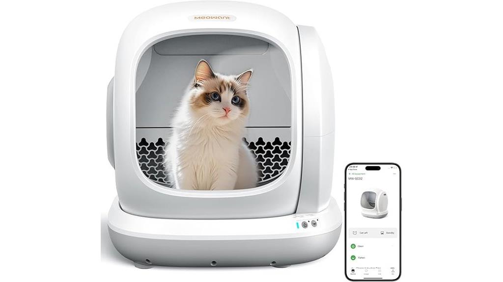 self cleaning cat litter box