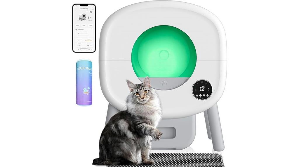 self cleaning multi cat litter box