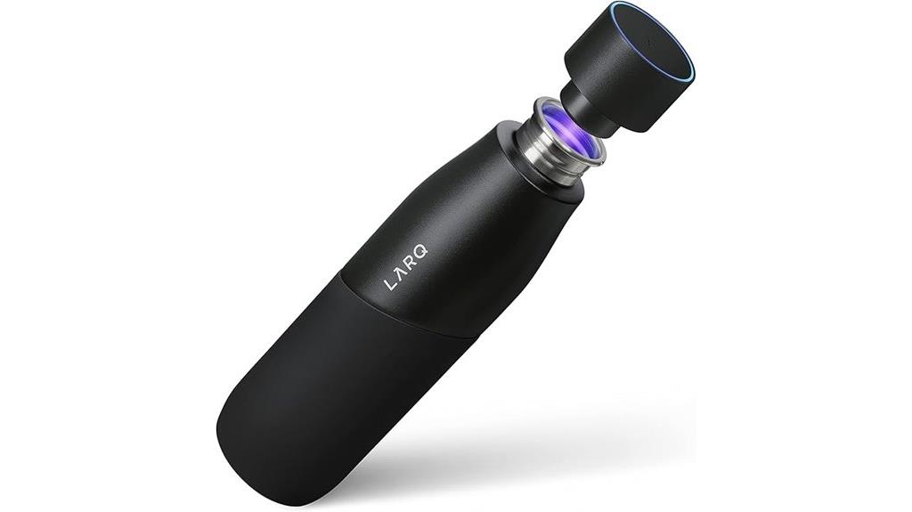 self cleaning stainless bottle