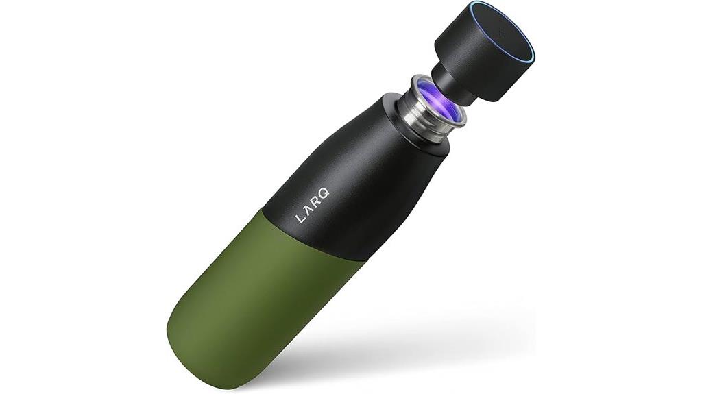 self cleaning stainless bottle