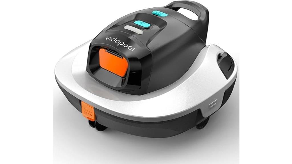 self parking led pool vacuum