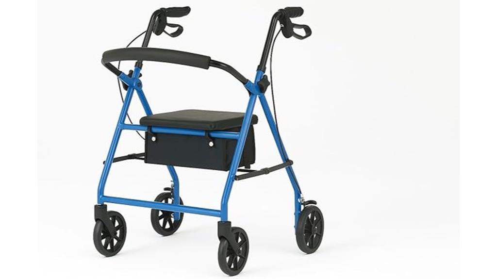 senior 4 wheel walker