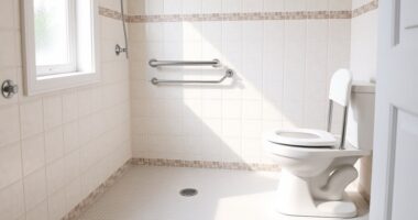senior bathroom fall prevention