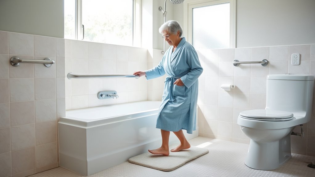 senior bathroom safety measures