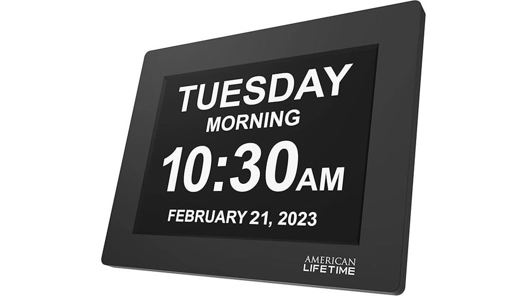 senior digital clock
