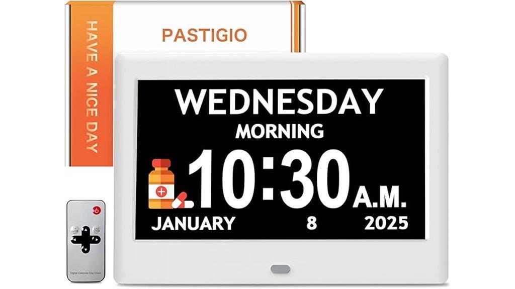 senior digital clock features
